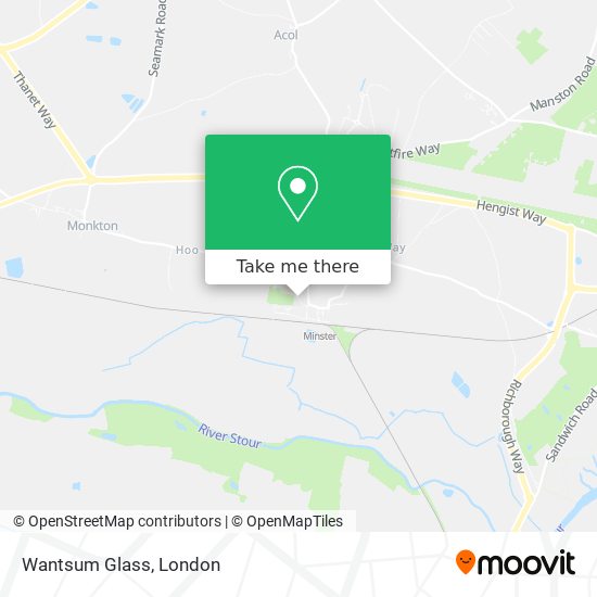 Wantsum Glass map