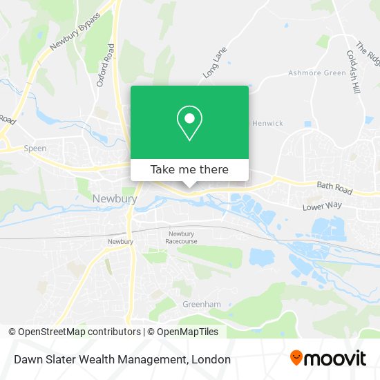 Dawn Slater Wealth Management map
