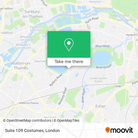 Suite 109 Costumes map