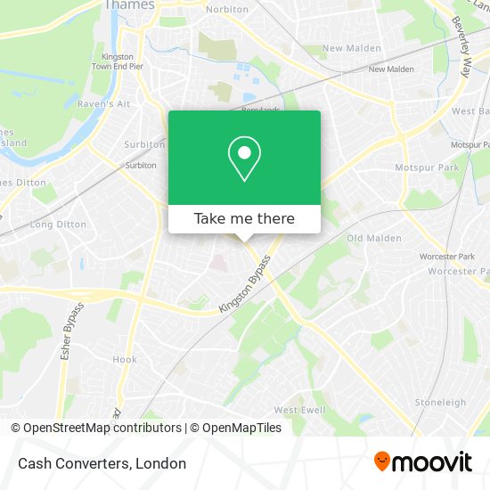 Cash Converters map