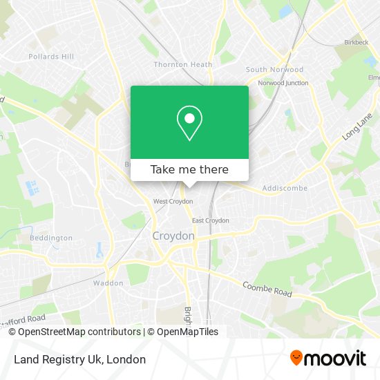 Land Registry Uk map