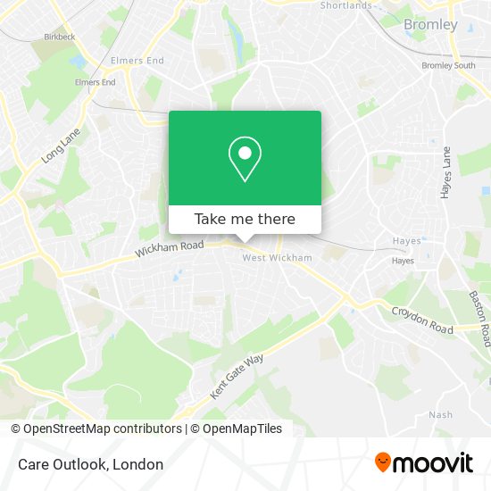 Care Outlook map