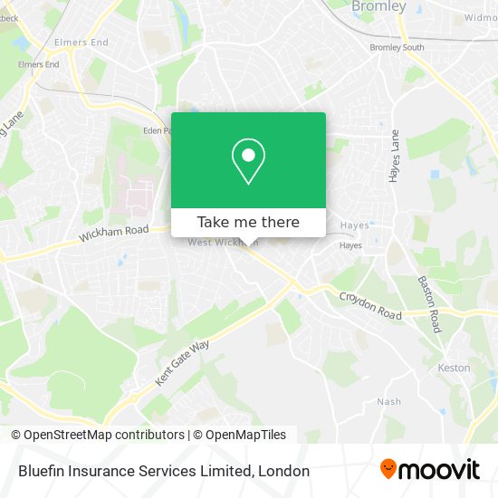 Bluefin Insurance Services Limited map