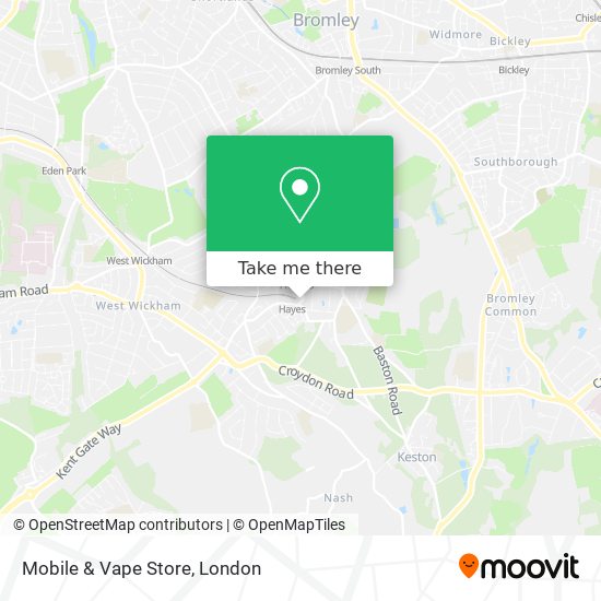 Mobile & Vape Store map