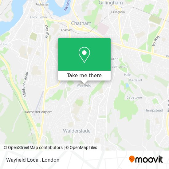 Wayfield Local map