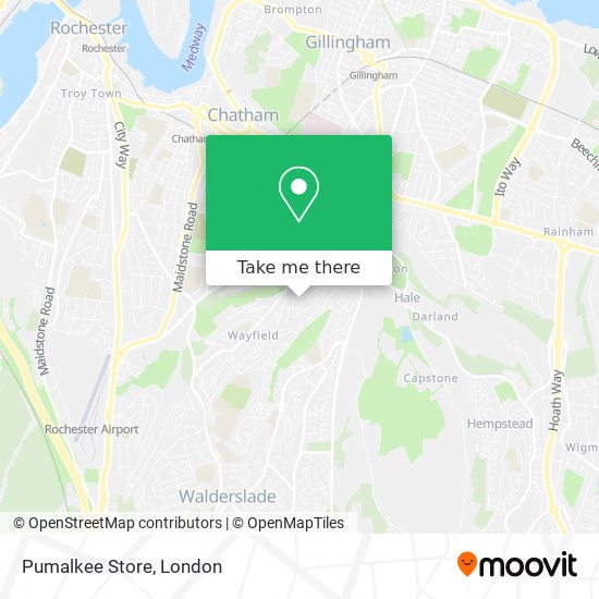 Pumalkee Store map