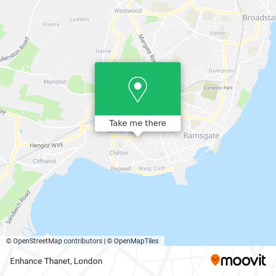 Enhance Thanet map