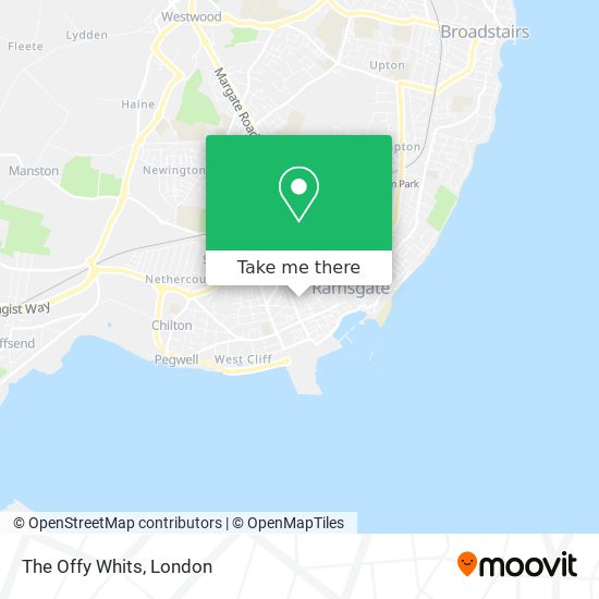The Offy Whits map