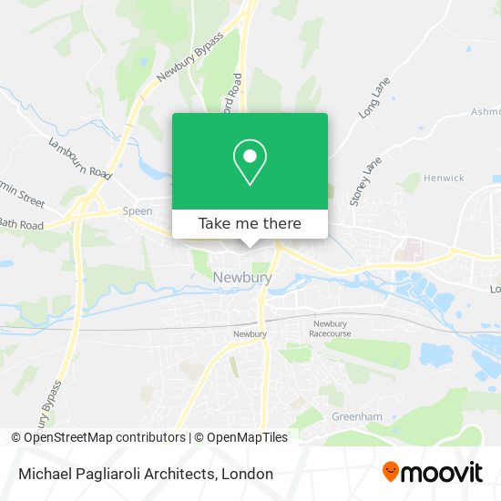 Michael Pagliaroli Architects map