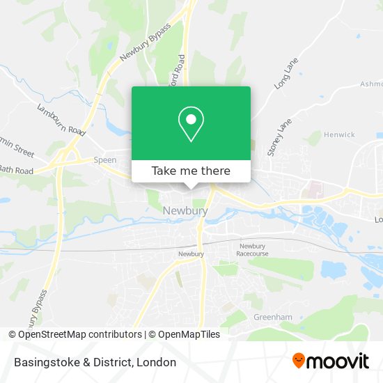 Basingstoke & District map