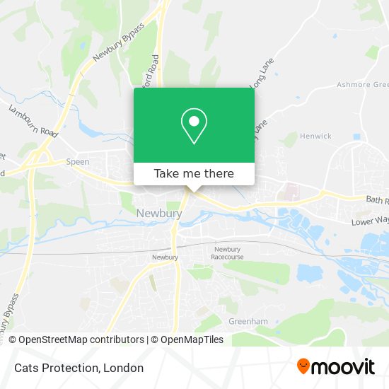 Cats Protection map