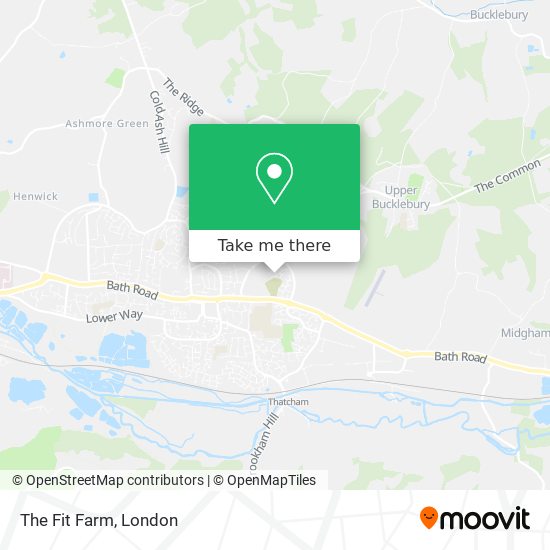 The Fit Farm map