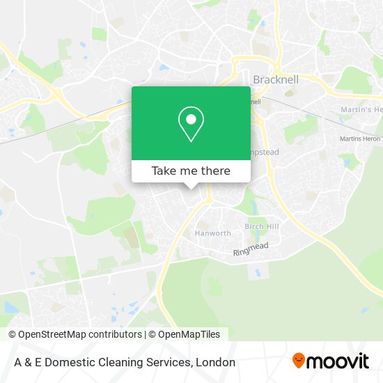 A & E Domestic Cleaning Services map