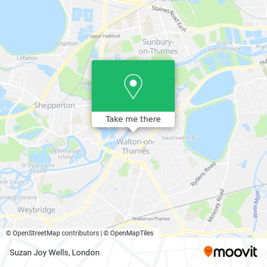 Suzan Joy Wells map