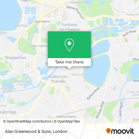 Alan Greenwood & Sons map