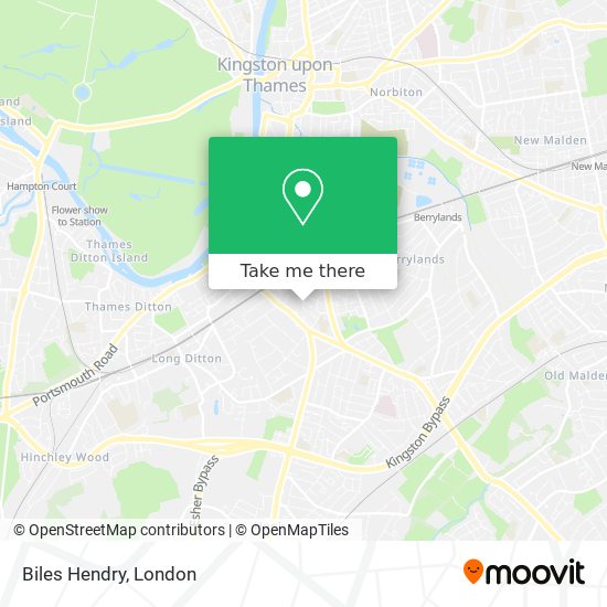 Biles Hendry map