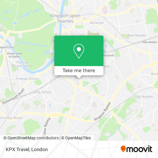 KPX Travel map