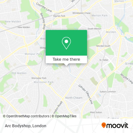 Arc Bodyshop map