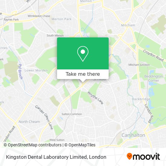 Kingston Dental Laboratory Limited map