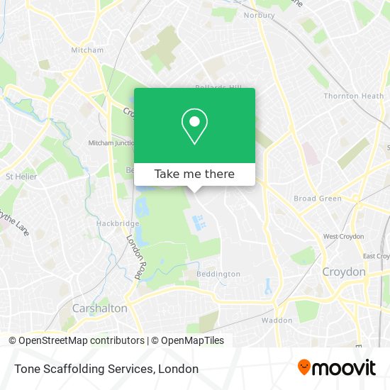 Tone Scaffolding Services map