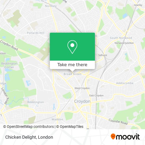 Chicken Delight map