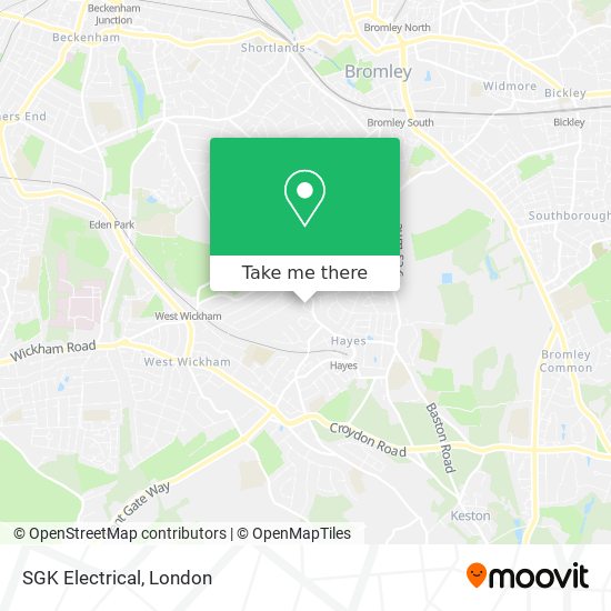 SGK Electrical map