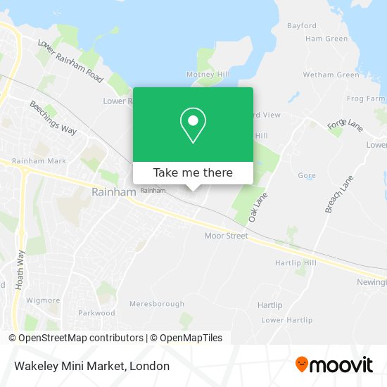 Wakeley Mini Market map