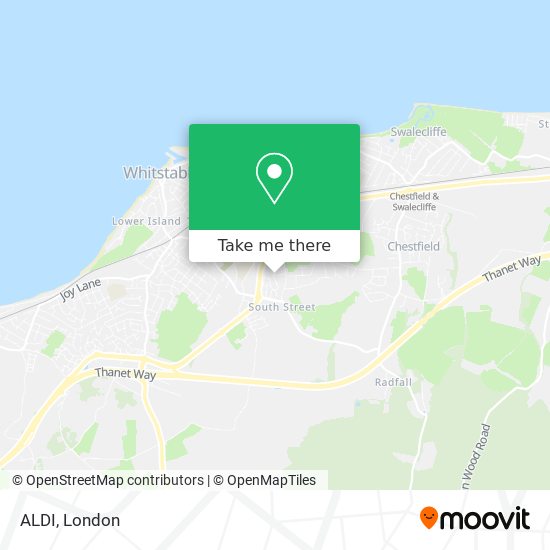 ALDI map