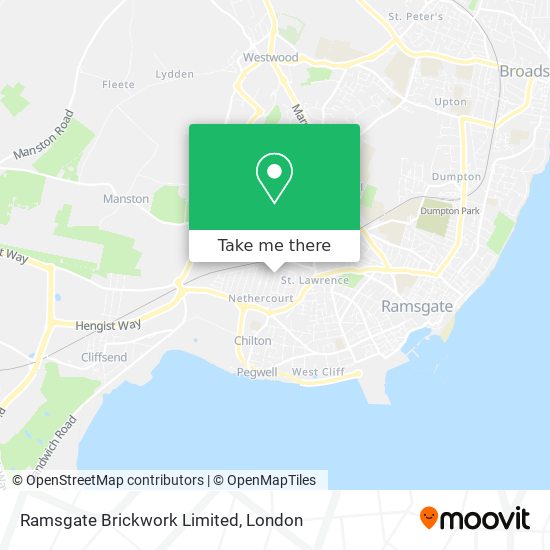 Ramsgate Brickwork Limited map