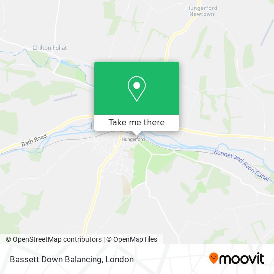 Bassett Down Balancing map