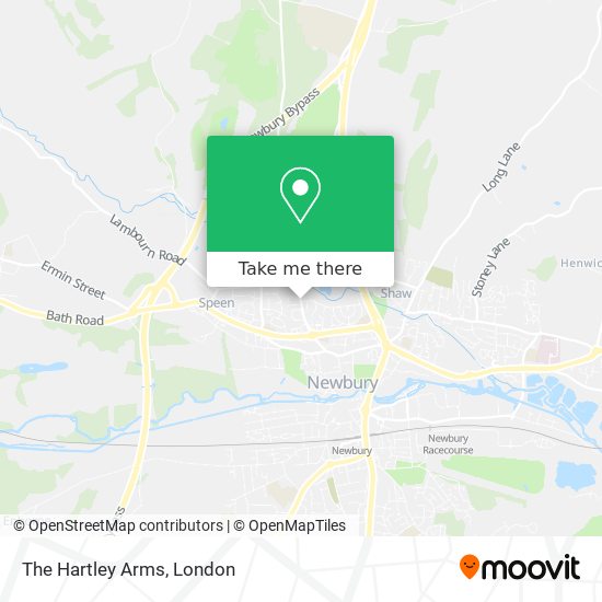 The Hartley Arms map