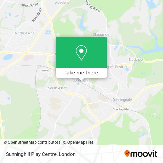 Sunninghill Play Centre map