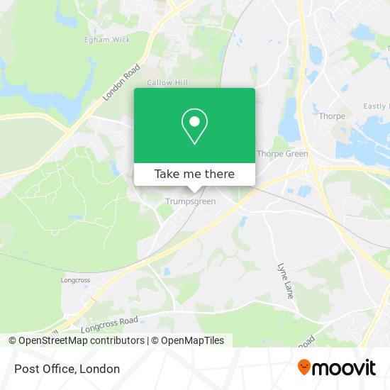 Post Office map