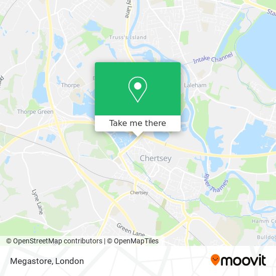 Megastore map