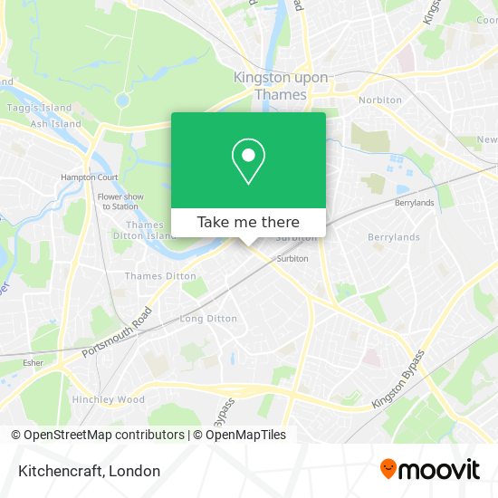 Kitchencraft map