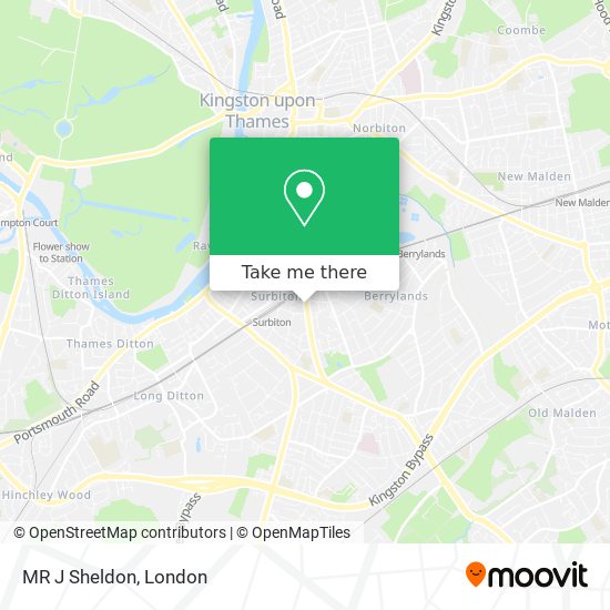 MR J Sheldon map