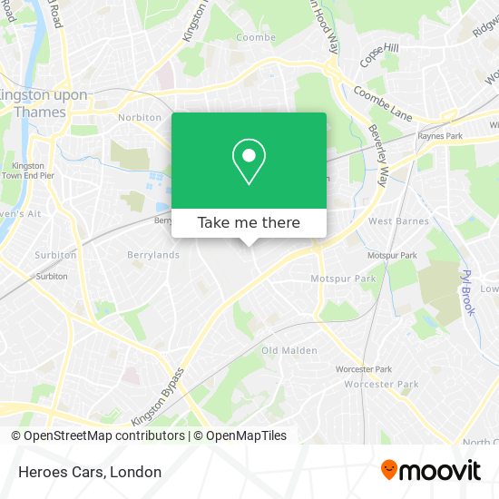 Heroes Cars map
