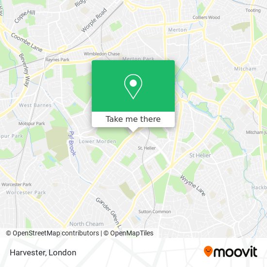 Harvester map