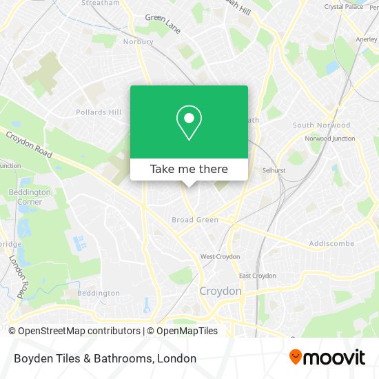 Boyden Tiles & Bathrooms map