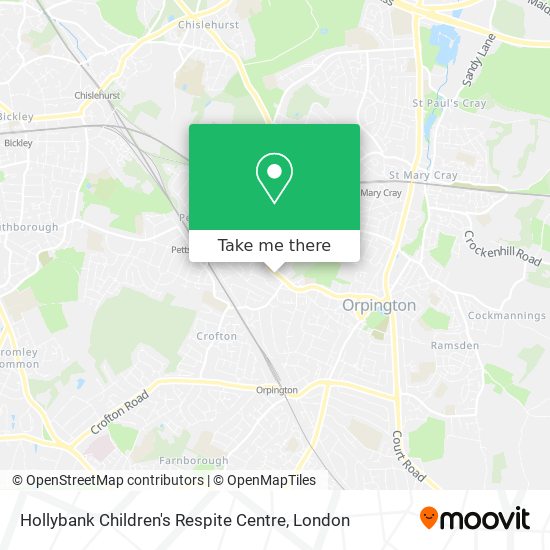 Hollybank Children's Respite Centre map