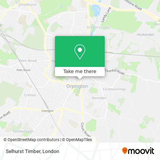 Selhurst Timber map