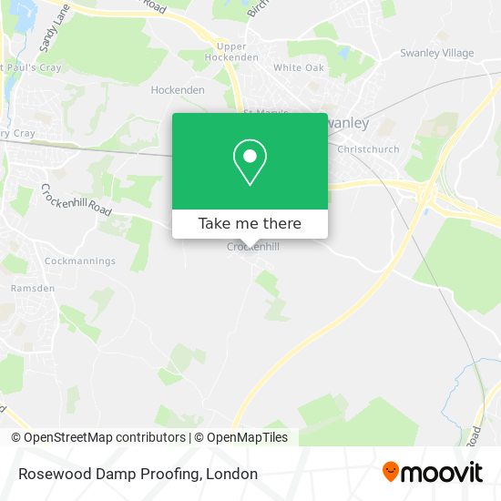 Rosewood Damp Proofing map