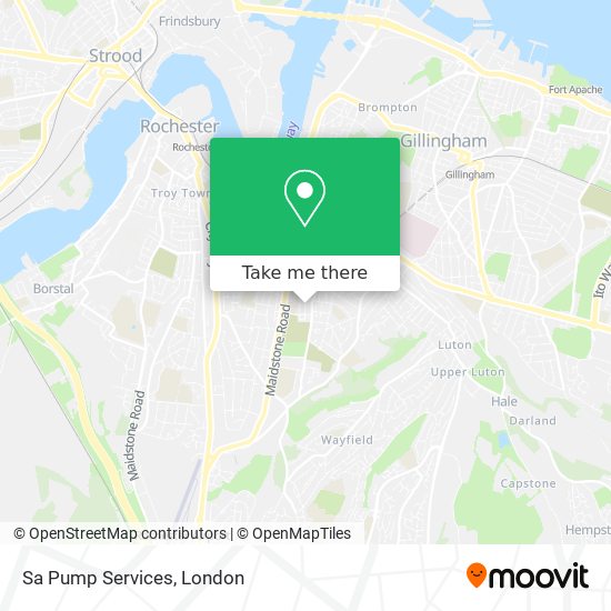 Sa Pump Services map
