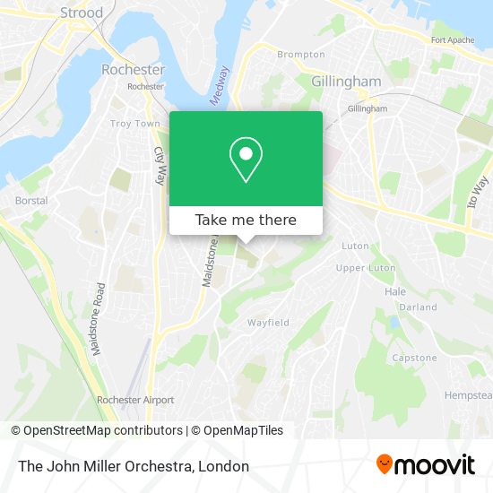 The John Miller Orchestra map