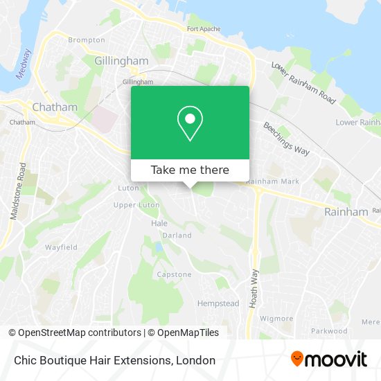 Chic Boutique Hair Extensions map