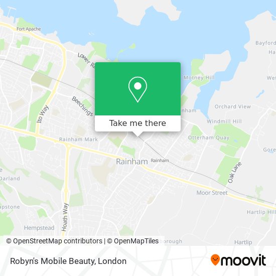 Robyn's Mobile Beauty map
