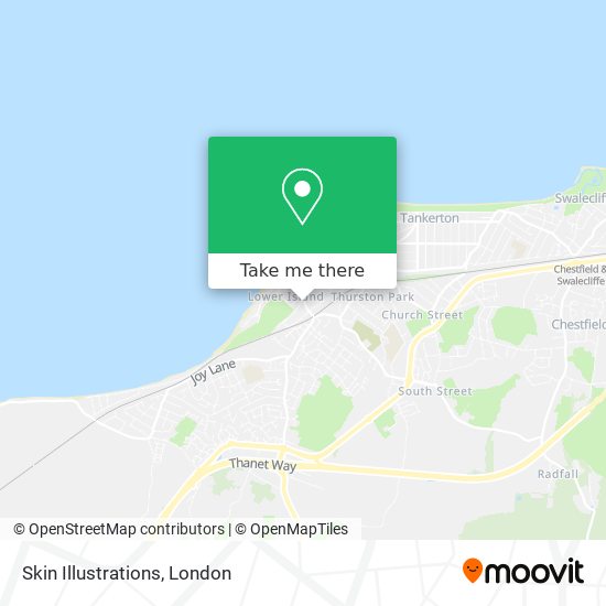 Skin Illustrations map