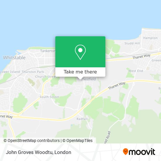 John Groves Woodtu map
