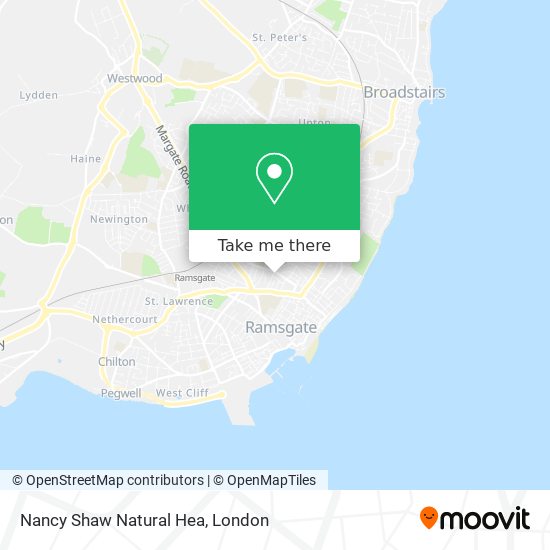Nancy Shaw Natural Hea map