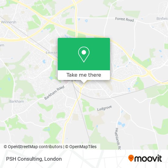 PSH Consulting map